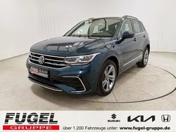 Nightshade blue metallic Gebraucht 2021 VW Tiguan R-line SUV | 27.929 € (Guter Preis)