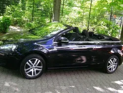 Schwarz Gebraucht 2012 VW Golf Cabriolet Cabrio | 5.850 € (Guter Preis)