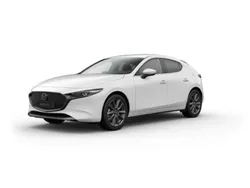 Arctic white Neu 2025 Mazda 3 Exclusive-Line Limousine | 28.990 € (Fairer Preis)