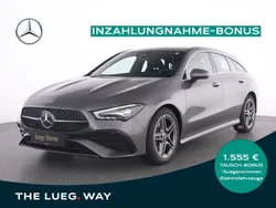 Metalliclack mountaingrau Gebraucht 2024 Mercedes CLA180 Shooting Brake AMG Kombi | 33.435 € (Etwas zu teuer)