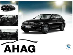Schwarz uni Gebraucht 2022 BMW 320e Luxury Line Kombi | 27.840 € (Etwas zu teuer)