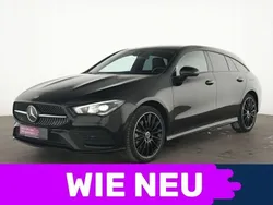 Nachtschwarz Gebraucht 2022 Mercedes CLA250 AMG line Limousine | 28.575 € (Superpreis)
