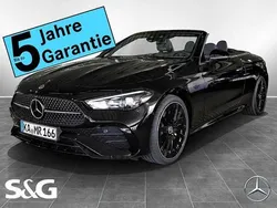 Metalliclack obsidianschwarz Gebraucht 2025 Mercedes CLE300 AMG Cabrio | 75.499 €