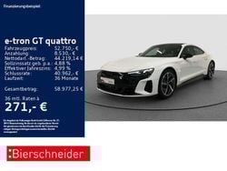 Weiss Gebraucht 2022 Audi e-tron GT quattro Comfort Limousine | 52.750 € (Superpreis)