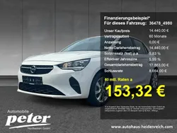 Weiss Gebraucht 2022 Opel Corsa Edition Limousine | 14.440 € (Fairer Preis)