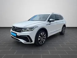 Pure white Gebraucht 2022 VW Tiguan Allspace R-line SUV | 39.900 € (Fairer Preis)