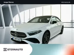 Unilack polarweiß Gebraucht 2025 Mercedes A200 AMG line Limousine | 38.913 € (Teuer)