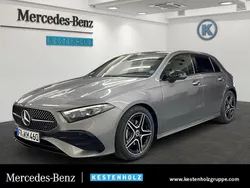 Mountain grau Gebraucht 2025 Mercedes A180 AMG Limousine | 35.550 € (Fairer Preis)