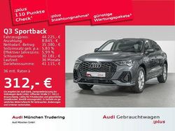 Daytonagrau perleffekt Gebraucht 2024 Audi Q3 Sportback S-Line SUV | 44.225 € (Etwas zu teuer)