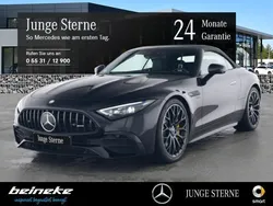 Lack obsidianschwarz Gebraucht 2024 Mercedes SL43 AMG Premium Plus Cabrio | 118.450 €