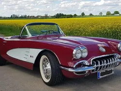 Rot Gebraucht 1959 Corvette C1 Cabrio | 110.000 €