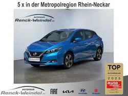 Vivid blue Gebraucht 2020 Nissan Leaf Acenta Kleinwagen | 15.989 € (Fairer Preis)