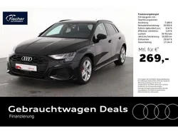 Schwarz Gebraucht 2024 Audi A3 Sportback e-tron S-Line Limousine | 37.480 € (Teuer)
