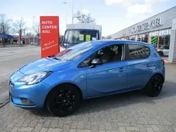 Blau (metallic) Gebraucht 2018 Opel Corsa Selection Limousine | 11.480 € (Teuer)