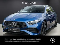 Lack spektralblau Gebraucht 2024 Mercedes A200 AMG Limousine | 37.450 € (Teuer)