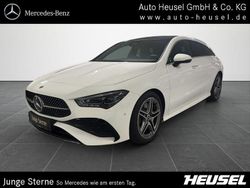 Unilack polarweiß Gebraucht 2024 Mercedes CLA200 Shooting Brake AMG Kombi | 36.900 €