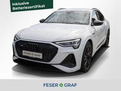 Weiß Gebraucht 2022 Audi e-tron Sportback S-Line SUV | 33.880 € (Guter Preis)