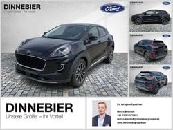 Obsidian schwarz metallic Gebraucht 2023 Ford Puma Titanium X SUV | 20.078 € (Guter Preis)