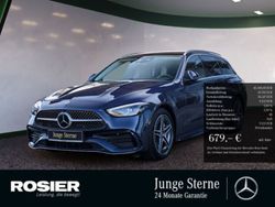 Blau / sodalithblau Gebraucht 2024 Mercedes C220 Sport Edition Kombi | 48.430 €