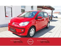 Rot Gebraucht 2014 VW up! move up! Kleinwagen | 4.900 € (Fairer Preis)
