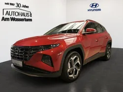 Sunset red / mic (rot) Gebraucht 2023 Hyundai Tucson Basis SUV | 30.789 € (Guter Preis)
