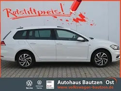 Weiß (pure white) Gebraucht 2018 VW Golf VII Join Kombi | 18.790 € (Fairer Preis)