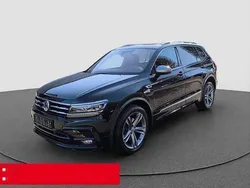 Schwarz metallic Gebraucht 2021 VW Tiguan Allspace Highline SUV | 41.960 € (Teuer)
