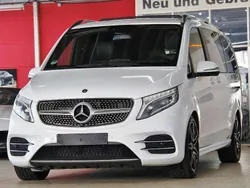Bergkristallweis Gebraucht 2017 Mercedes V220 AMG Van / Kleinbus | 36.850 € (Etwas zu teuer)