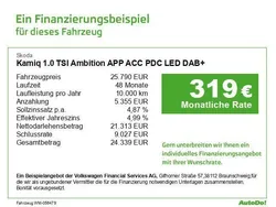 Schwarz Gebraucht 2024 Skoda Kamiq Ambition SUV | 25.790 € (Teuer)