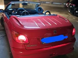 Rot Gebraucht 2005 Peugeot 206 CC Cabrio | 3.000 € (Etwas zu teuer)