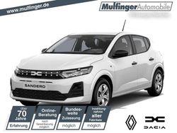 Arktisweiß Neu 2025 Dacia Sandero Essentiel Kleinwagen | 15.514 €