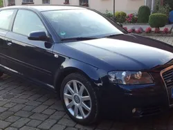 Blau metallic Gebraucht 2007 Audi A3 S-Line Kleinwagen | 8.500 €
