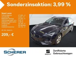 Midnight schwarz metallic (metallic) Gebraucht 2024 Seat Leon FR Limousine | 27.900 € (Fairer Preis)