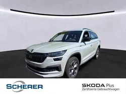 Stahlgrau Gebraucht 2022 Skoda Kodiaq SportLine SUV | 31.890 € (Etwas zu teuer)