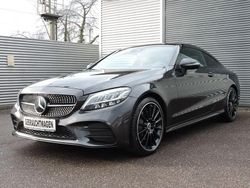 Grau Gebraucht 2021 Mercedes C200 AMG line Coupé | 34.900 € (Fairer Preis)