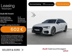 Gletscherweiß metallic Gebraucht 2024 Audi A6 S-Line Kombi | 59.980 €