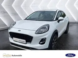 Weiss Gebraucht 2022 Ford Puma Titanium SUV | 18.470 € (Superpreis)