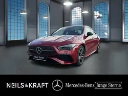 Rot Gebraucht 2023 Mercedes CLA250 AMG Limousine | 41.670 € (Fairer Preis)