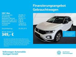 Pure white/schwarz Gebraucht 2025 VW T-Roc Life SUV | 29.930 € (Superpreis)
