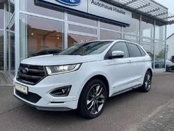 Liquidweiß Gebraucht 2018 Ford Edge SUV | 21.800 € (Fairer Preis)