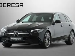 Schwarz Gebraucht 2024 Mercedes C180 AMG Limousine | 41.550 € (Fairer Preis)