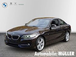 Braun Gebraucht 2017 BMW 218 Sport Line Coupé | 18.890 € (Etwas zu teuer)