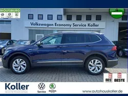 Blau Gebraucht 2022 VW Tiguan Allspace SUV | 30.970 € (Superpreis)