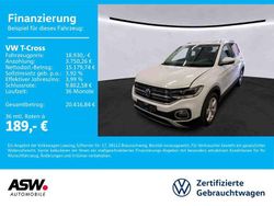 Pure white Gebraucht 2021 VW T-Cross Style SUV | 18.930 € (Etwas zu teuer)
