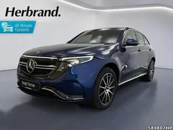 Blau Gebraucht 2021 Mercedes EQC400 AMG SUV | 36.990 € (Fairer Preis)