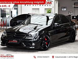 Schwarz obsidianschwarz metalliclack metallic Gebraucht 2009 Mercedes C63 AMG AMG Limousine | 39.990 € (Guter Preis)