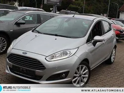 Silber Gebraucht 2015 Ford Fiesta Titanium Kleinwagen | 9.880 € (Fairer Preis)