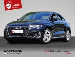 Mythosschwarz metallic Gebraucht 2022 Audi A3 S-Line Limousine | 24.450 € (Guter Preis)