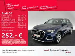 Navarrablau metallic Gebraucht 2022 Audi Q3 Advanced SUV | 33.194 € (Guter Preis)