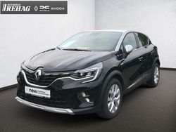 Zweifarbig: blackpearlschwarz und high (metallic) Gebraucht 2021 Renault Captur Intens SUV | 19.980 €